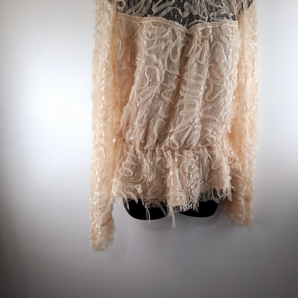 ❤️ Endless Rose Lace Blouse in Soft Cream